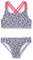 Playshoes Mädchen Uv-schutz Bikini Badeanzug Schwimmanzug Badebekleidung, Grau Leo, 122-128 EU