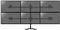 KIMEX 015-1156 Supporto da scrivania per 6 Monitor PC 17-32