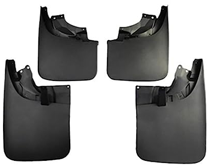 4 Pezzi Auto Parafanghi Paraspruzzi per Nissan Navara NP300 Pickup D22 1998~2004 1997 2005 2003 2002,Anteriore + Posteriore Parafango ABS Paraspruzzi