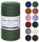ilauke Macrame Cord 3mm x 100m, Natural Macrame Cotton Cord DIY Craft Cotton Rope for Wall Hanging, Plant Hangers, Crafts, Knitting, Decorative Projects