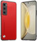 Longstong Étui Adapté à Vivo Y70 / Vivo V20 SE (6.44), Housse Coque en Cuir Métallique de la Série Code - Rouge