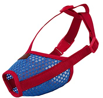 Angoily Dog Muzzle hundemaulkörbe Hundemaulkorb für Training Tragbare Katzentransportbox für Katzen Maulkorb für Hund Hunde-Maulkorb-Maske atmungsaktiv Netz Gesichtsmaske Zubehör