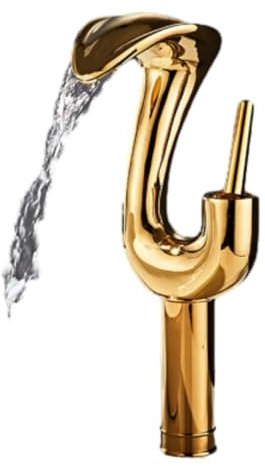 Rubinetto Del Lavabo Rubinetto Per Lavabo Da Bagno, Rubinetto Miscelatore Per Lavabo Da Appoggio Per Bagno Domestico, Acqua Calda E Fredda