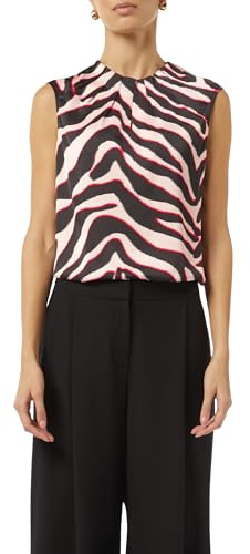 Comma Satin-Bluse mit Raffung