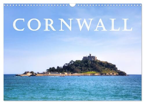 Cornwall (Wandkalender 2025 DIN A3 quer), CALVENDO Monatskalender: Cornwall mit malerischen Buchten, schroffen Klippen und traditionellen Fischerdörfern.