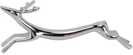 CCYLEZ Besteckablage, Essstäbchenständer, Messerablage und Essstäbchenhalter, Metall, vielseitig einsetzbar, Tierform für Gabel, Löffel, Zuhause, 4 Stück (Hirsch)
