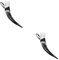 MAGICLULU 2pcs Horn Set Bull Skull Wall Decor Glasses Beer Mead Mug Viking Horn Skull Mug Axe Bottle Opener Drinking Horn Stand Drinking Glasses Stand Load Cup Horn Horns