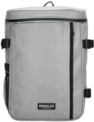 Beagles Originals Tokyo Kleiner wasserdichter Rucksack, 35 x 23 x 11 cm, hellgrau, S