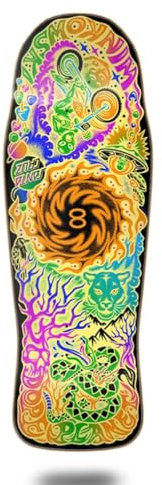 S. Cruz Skateboard Deck Old School Winkowski Dope Planet Two Shaped 10.34 x 30.54