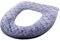 Toilet Seat Warmer Cover, Washable Velvet Seat Pad, Full-Envelop Zipper Design, Thickened Comfort for Oval Toilets, for All Fit, Ideal for Cold Winter Months, 16.93x14.57x0.39in