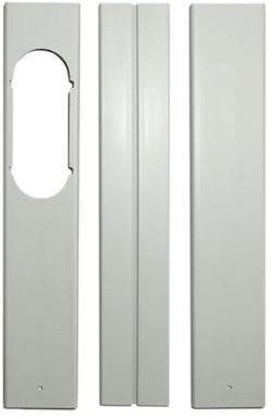 Generico A98I-3PCS Kit Piastra for Finestra Portatile Regolabile for Accessori for condizionatori d'Aria Attacco for Finestra for condizionatori d'Aria-55CM