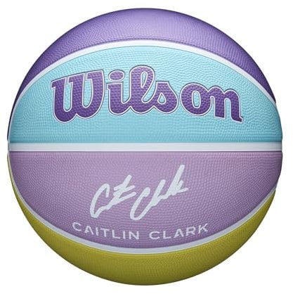 Wilson Caitlin Clark Inspire Basketball, Purple, 6