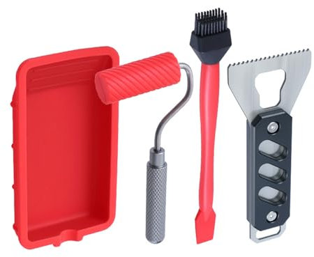 Adhesive Spreader Aluminum Trowel Notched Glues Spreader Hardwood Flooring Metal Notch Trowel Wood Glues for Woodworking