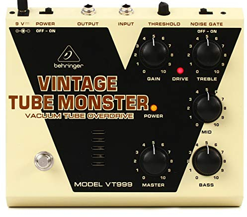 Behringer VINTAGE TUBE MONSTER VT999 Válvula Overdrive clásica
