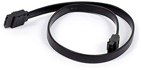 Monoprice 18inch SATA 6Gbps Cable w/Locking Latch - Black