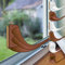 Dichtungen für Fenster und Türen Gummi Fensterbank Fensterdichtung (E-Profil braun)