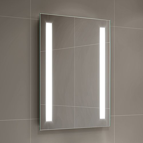 500 x 700 mm Modern Illuminated Battery LED Light Bathroom Mirror MC159