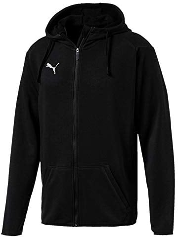 PUMA Homme Veste, Noir/Blanc, XXL