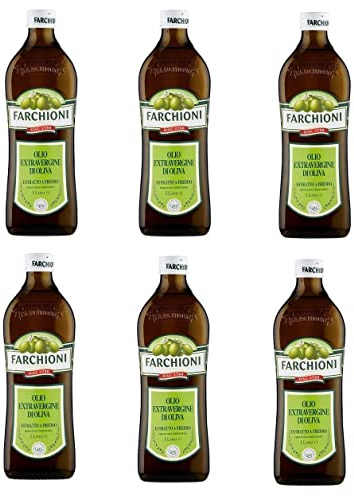 6x Farchioni Classico Extra Natives nativ Olive Olivenoel 1 L olio vergine oliva