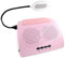 KADS Nail Dust Collector Manicure Machine Two Fans with Light, 40w High Power Professional Salon Vacuum Cleaner DIY Fingernail Art Design Tools