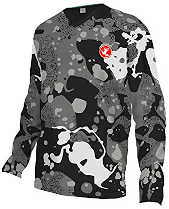 UGLY FROG Bike Wear MTB Designs Blocks Motocross/Downhill Jersey Trikot MX Enduro Offroad Gelände Quad Cross Erwachsene