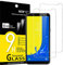 NEW'C Lot de 2, Verre Trempé pour Samsung Galaxy J6 2018 (SM-J600F) Film Protection écran sans Bulles d'air Ultra Résistant (0,33mm HD Ultra Transparent) Dureté 9H Glass