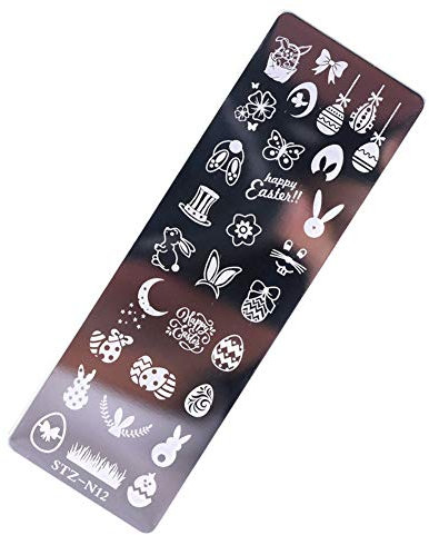 Nail Stamping Plates Tier Geometrische Bild Stempel Aufkleber Aufkleber Nagel Diy Salon Dekoration