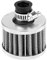 filtro sfiato olio-Duokon Filtro di aspirazione dell'aria universale 13mm, kit filtro di aspirazione aria fredda per auto Sfiato del coperchio dello sfiato del basamento(argento)