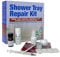 Shower Tray Repair Kit White. UK Made Specialist Acrylic Solution for Repairing Chips Scratches Dents & Hairline Cracks on Acrylic Plastic, Fibreglass and Stone Resin Shower Trays