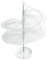 Nail Art Conseils de stand fashional Spirale Fan Forme Affichage Nail Art stand Nuancier Présentoir Spiral faux ongles en plastique d'affichage Tablette pratique claire Outils 120 bâtons