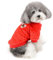 Zunea Hundepullover für kleine Hunde Fleece Warm Weich Welpen Sweater Wintermäntel Winterjacken Hunde Bekleidung Haustier Chihuahua Katzen Kleidung Rot S