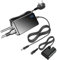 ACK-E6 AC Power Supply Adapter LP-E6 LPE6N Dummy Battery DR-E6 DC Coupler Kit fit for Canon EOS R6 Mark II, R R5 R6 90D 80D 60D 6D 7D Mark II, 5D Mark III, 5D Mark IV Cameras.