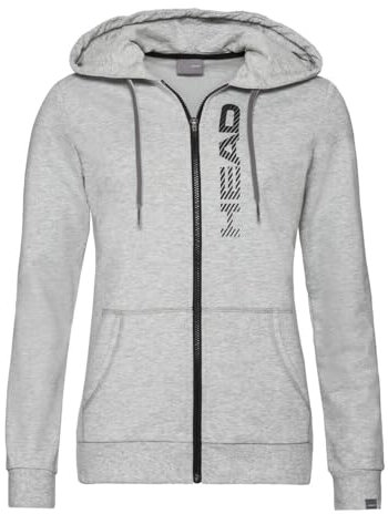 HEAD Club Greta Damen-Kapuzensweatshirt GRAU