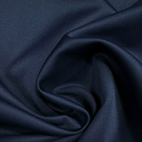 5183-1 Meter Neopren-Stoff, wendbar, 1 mm, Scuba-Schaumstoff, 150 cm breit, Marineblau
