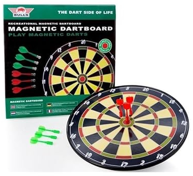 Sport Knight Bulls Dartscheibe - Magnetisch, starker Magnetismus der Pfeile