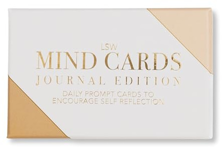 LSW London Mind Cards: Journal Edition | 45 geführte Tagebuchaufforderungen zur Selbstentdeckung, Kreativität & persönlichem Wachstum | Journaling-Geschenk für Schriftsteller & Denker