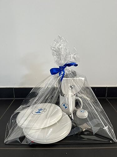 BMW Geschenkbox aus Merchandise & Zubehör Fans Geschenkidee Tasse Lanyard Smartphone Eiskratzer