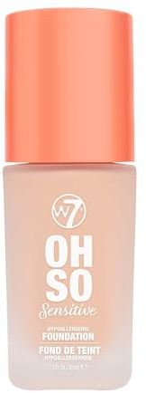 W7 Oh So Sensitive Foundation - Natural Beige