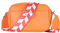 MATY FASHION Damen Tasche kleine Handtasche mit breiten Riemen Schulter Crossbody Bag moderne Umhängetasche 2528 (Orange)