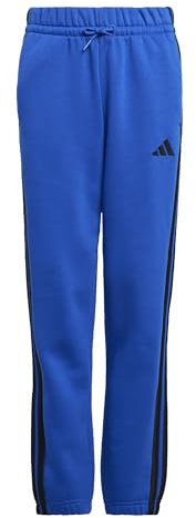 adidas Unisex Kids Essentials 3 Stripes Pants, Royal Blue/Black, 9-10 Years