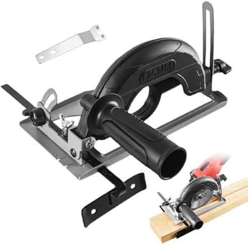 Angle Grinder Holder, 45 Degree Adjustable Precise Cutting Stand, Angle Grinding Fixed Holder with Guide Ruler, Angle Grinder Accessories for 100-125 Machine