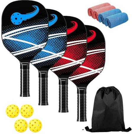 Pala de pelota de playa, remo, remo deportivo, remo deportivo ligero de madera de álamo natural para principiantes