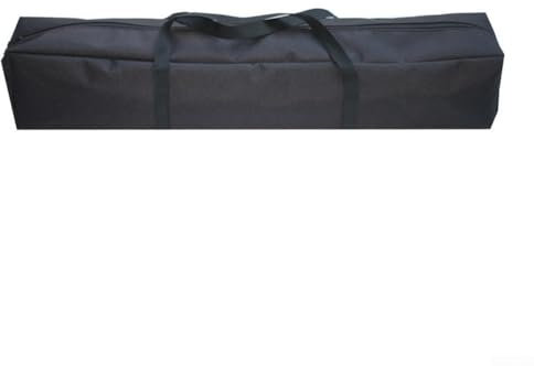 Besttoolifes Housse de transport pour trépied, 80 à 150 cm, en tissu Oxford rembourré, avec bretelles réglables et poignées pour pieds légers, parapluies, trépieds, micro, haut-parleurs, noir (100 x