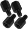 TINEASUR 2 Sätze Spiegelhalterungsadapter Runde Rückspiegel Halterungsschraube Universal Spiegel Adapter Für Helm Und Navi Halterung