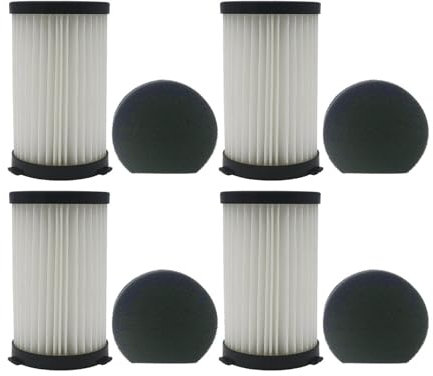Compatibile Con Cecotec, Filtro For Aspirapolvere Con Cavo 520, Compatibile Con MooSoo, Elemento D600 D601(4 Pcs)