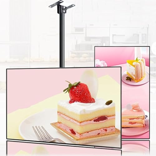 LISTaRSw Pannello Pubblicitario Digitale Commerciale Da 32/43/50/55 Pollici, Display LED Ultrasottile, Schermo Diviso Intelligente, 1920X108p,Supporto Wifi/HDMI/USB/Rj45 50in