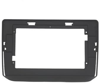 Radioblende 2 DIN Für Skoda Für Fabia 2007–2014 Autoradio Einbausatz Mit Android Betriebssystem Inklusive Blende Einbaurahmen Die Armaturentafel Autoradio Einbaurahmen(Schwarz,10.1 inch)
