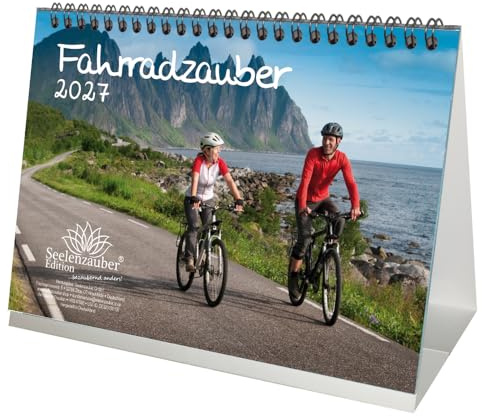 Fahrradzauber DIN A5 Tischkalender für 2027 Fahrrad - Seelenzauber