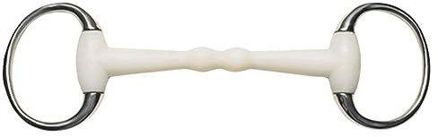 Korsteel Flexi Stangen Olivenkopftrense (125mm) (Elfenbein)