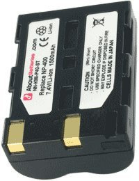 AboutBatteries Batterie Type KONICA MINOLTA NP-400, 7.4V, 1700mAh, Li-ION